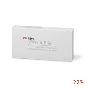3M ESPE White & Brite Tooth Whitening Gels - 22% - 4pk