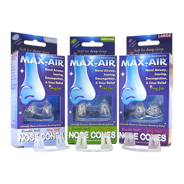 Max-Air Anti-Snoring Nose Cones